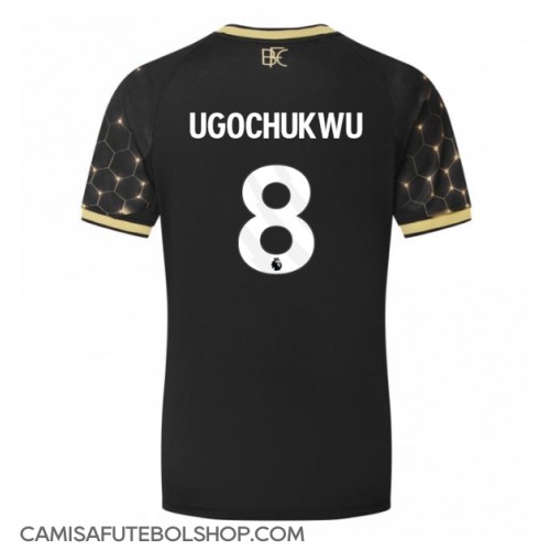 Camisa de time de futebol Burnley Lesley Ugochukwu #8 Replicas 3º Equipamento 2025-26 Manga Curta